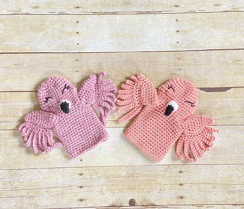 Flamingo Hand Puppet