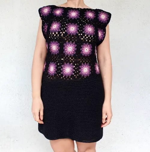 crochet dress free pattern
