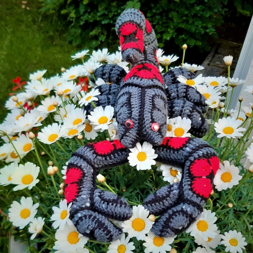 14 Inches Long Crocheted Scorpion
