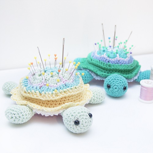 African Flower Turtle Pincushion