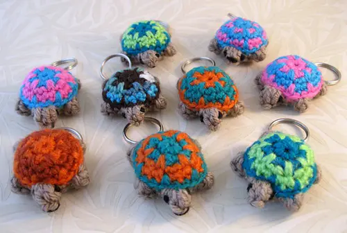 Crochet Animal Keychain Free Patterns 4