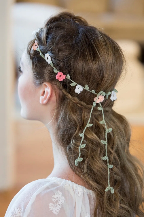 Crochet Hair Accessory Free Patterns 1