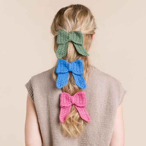 Crochet Hair Accessory Free Patterns 3