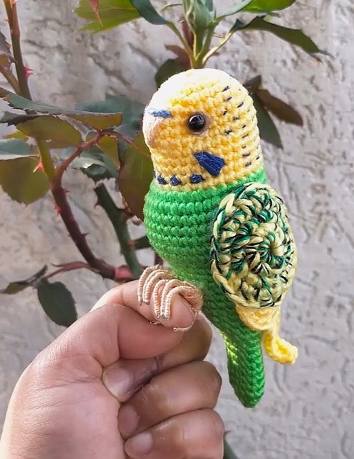 Crochet Super Cute Budgie