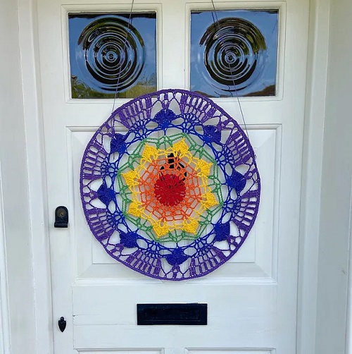 Beautiful Crochet Mandala Home Décor Free Patterns 6