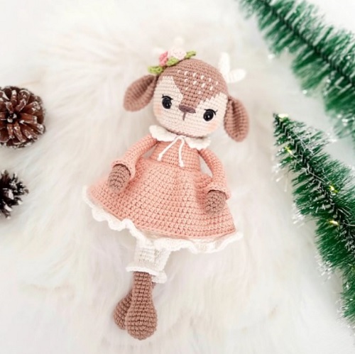 amigurumi fawn
