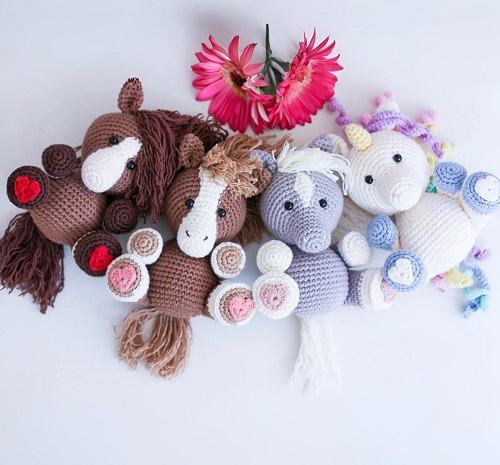 Amigurumi Horse Free Crochet Patterns 3