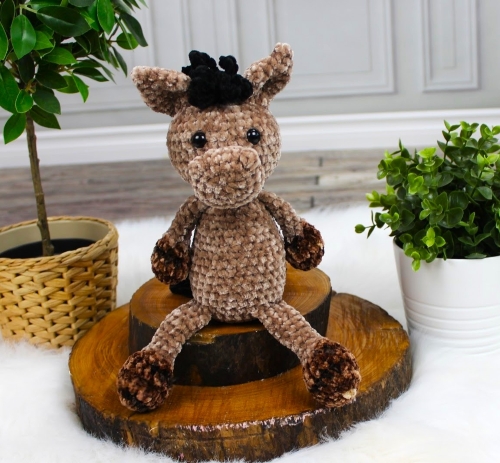 Crochet Flip Flop Horse
