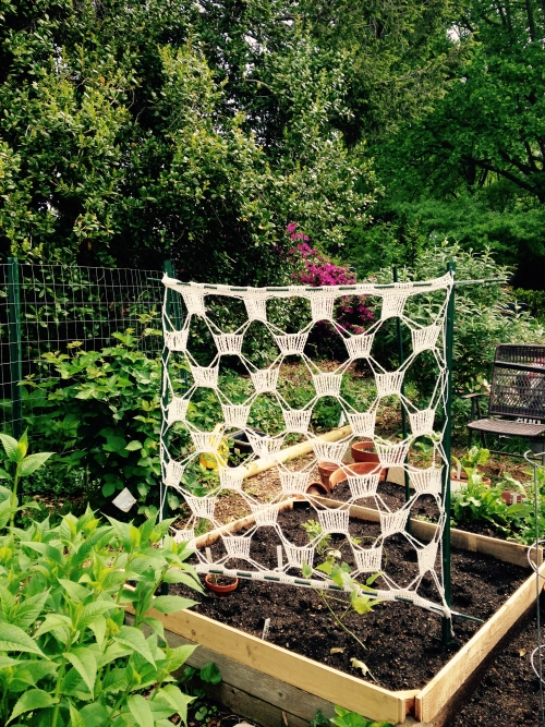 Crochet Garden Trellis Pattern