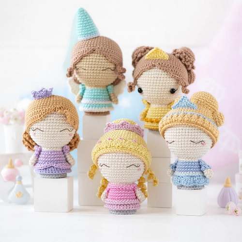 Princess Dolls Free Crochet Patterns 3