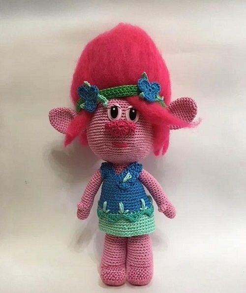 My Poppy troll doll