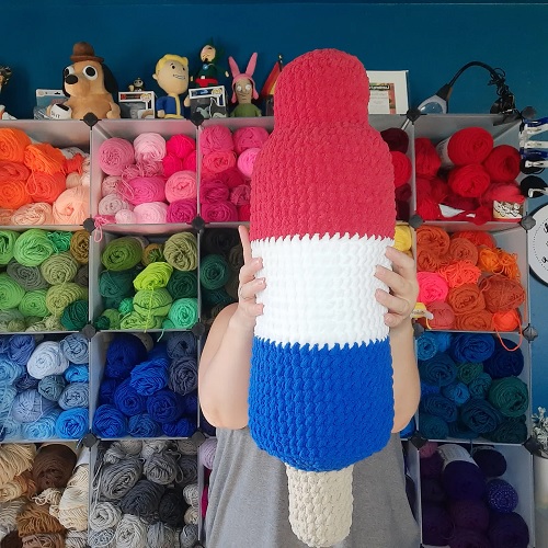 Giant Popsicle Pillow