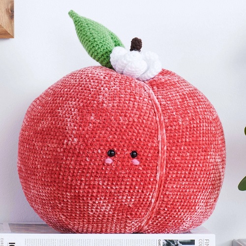 Peachy Pillow Crochet Amigurumi