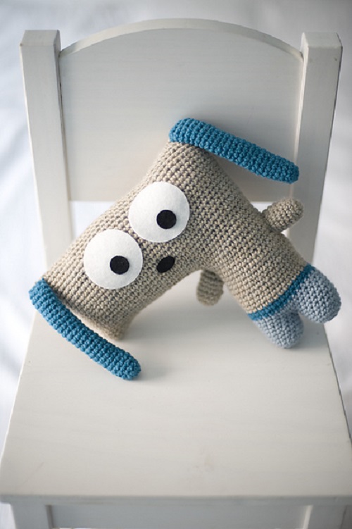 DIY Unique Dog Crochet Patterns Ideas 4