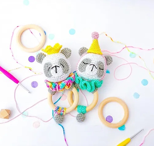 Party Panda Rings