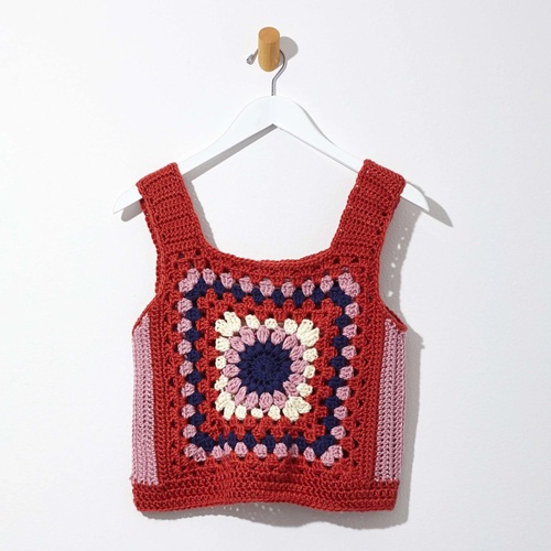 Free Stitch Club Retro Granny Crochet