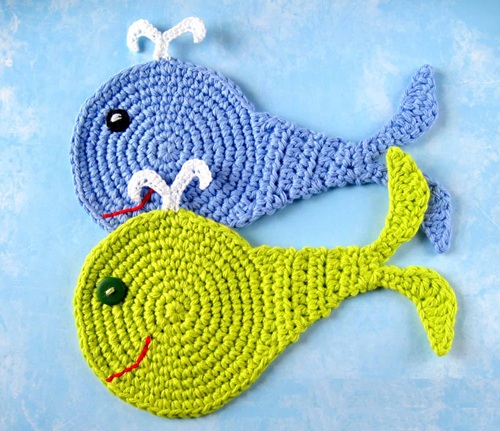 Sea Creature Coasters Free Crochet Patterns
