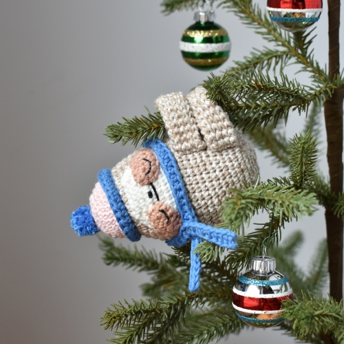 Sleepy Amigurumi Sloth Free Crochet Pattern