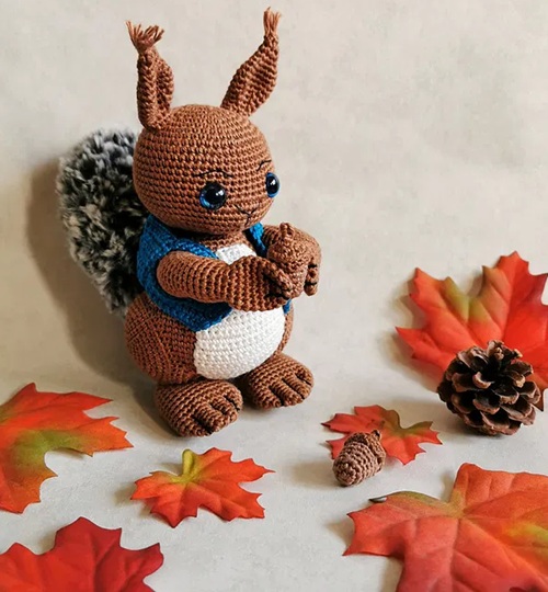 Squirrel Free Crochet Patterns