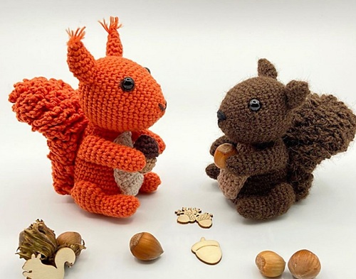 Squirrel Free Crochet Patterns