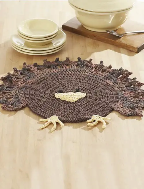Animal Placemats Free Crochet Patterns 3