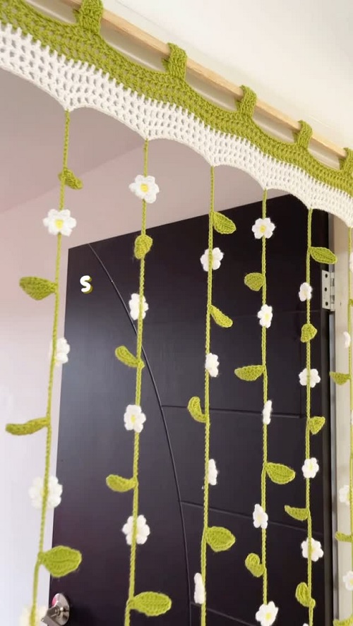 flower curtain