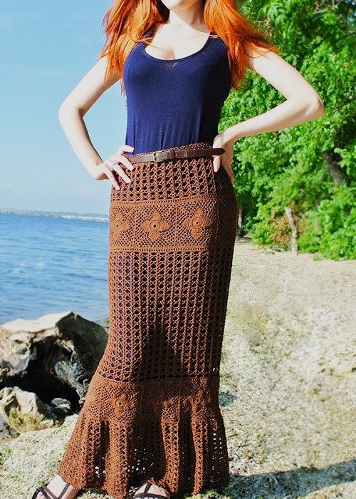 Crochet mermaid skirt free patterns 3