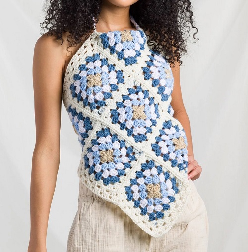 Granny Halter Top