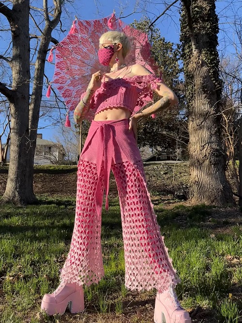 Cherry Blossom Trousers