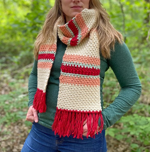 Vintage Fall Scarf