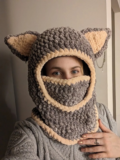 Crochet Animal-Themed Balaclavas Free Patterns 1