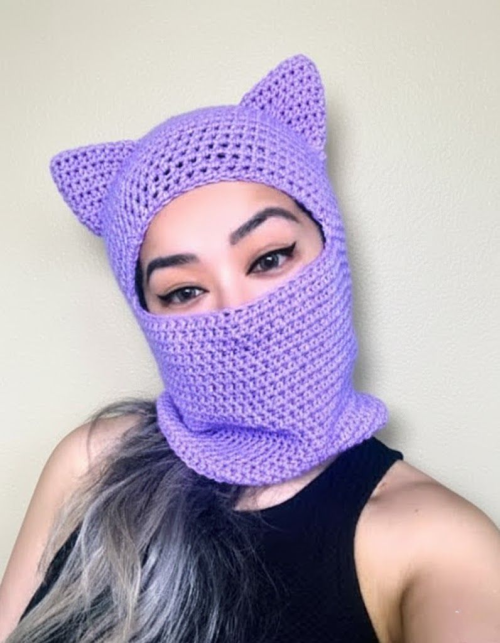Crochet Animal-Themed Balaclavas Free Patterns 2