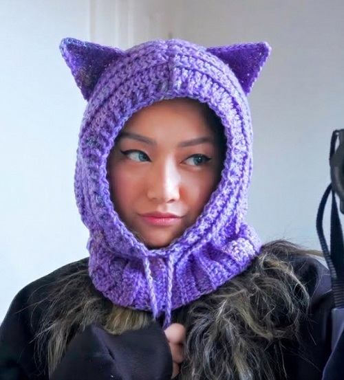 cat ear balaclava