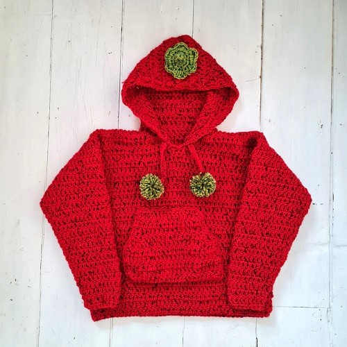 Crochet Baby Hoodie Free Patterns 7a