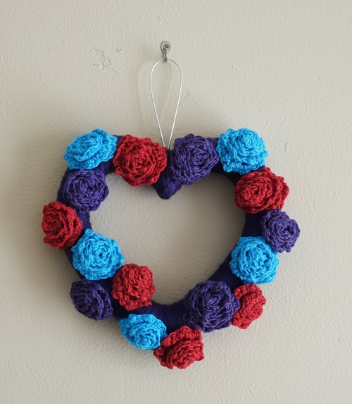 Crochet Rose Wall Hanging Free Patterns 3b