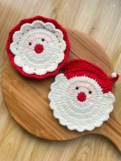 Santa Coaster