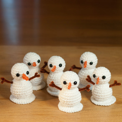 Amigurumi Snowman