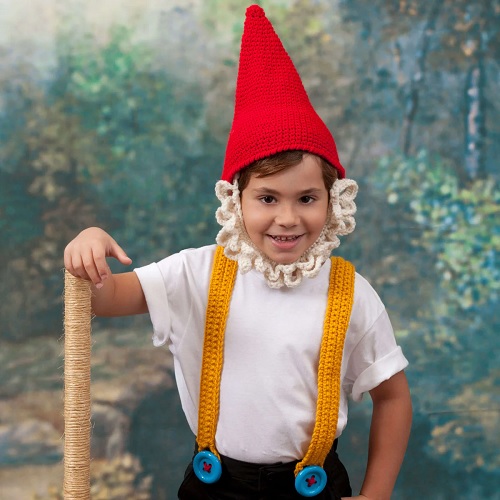 Crochet Kidding Around Gnome Costume