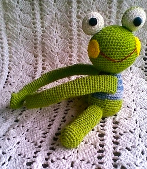 frog curtain tie back