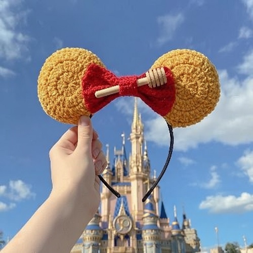 Winnie the Pooh inspired Mickey ears