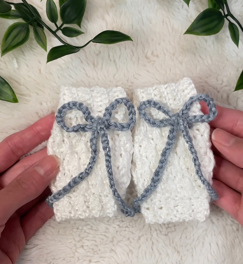 Crochet Dog Leg Warmers