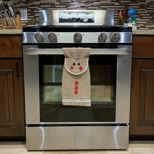 Gingerbread Man Kitchen Towel