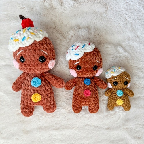 Gingerbread Man Crochet Pattern