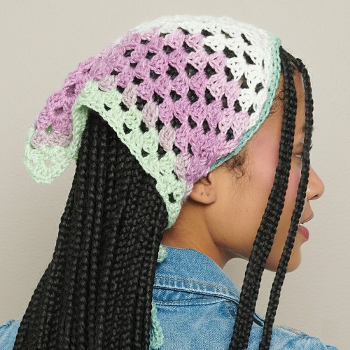 Crochet Hair Bandana