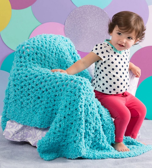 Nap Time Crochet Baby Blanket
