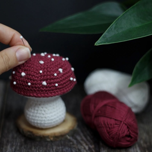 Mushroom Pincushion