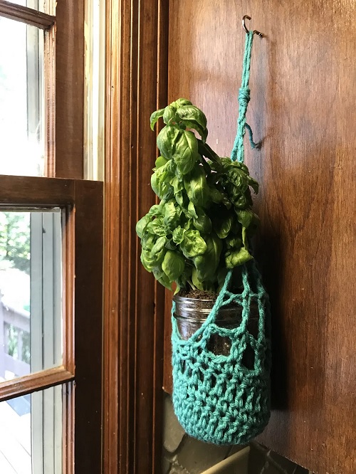 Macrame Herb Planter