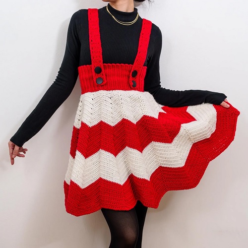 Crochet the Cutest Christmas Skirt