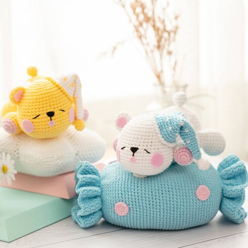 Sleeping toys free crochet patterns 5