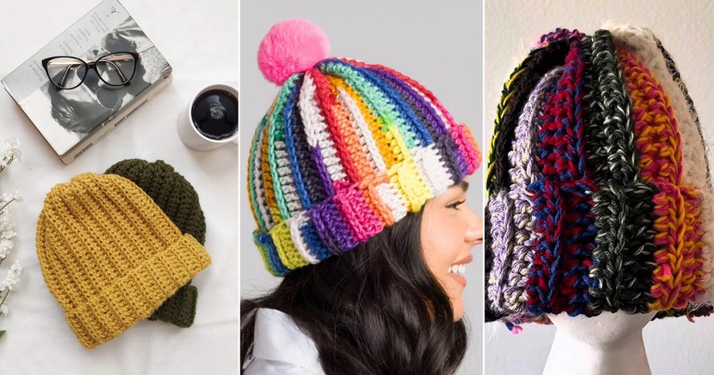 6 Supreme Crochet Beanie Free Patterns - Crocht